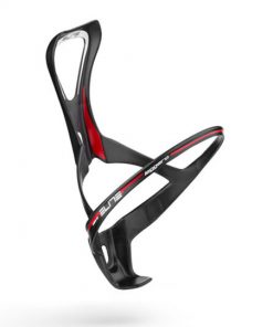 Elite Leggero Carbon Bottle Cage - Black/Red for Cages