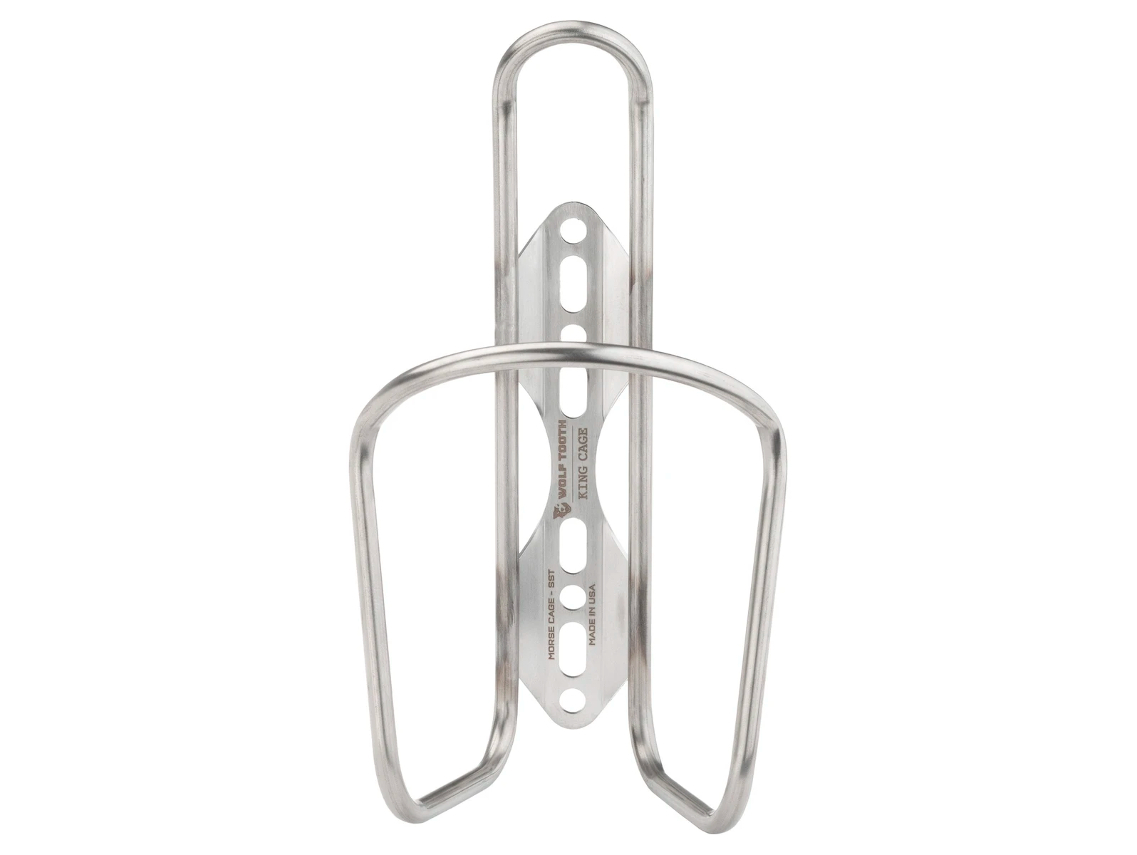 Wolf Tooth Morse Titanium Bottle Cage for Cages 4 Wolf Tooth Morse Titanium Bottle Cage for Cages - Image 2