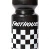 Fasthouse Checkers Water Bottle - Black - 650ml for Bottles -Bottles & Cages Sales 9251 0000