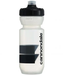 Cannondale Block Grippper Bottle - Clear/Black 600ml for Bottles