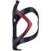 BBB FiberCage Matt UD Carbon Fibre Bottle Cage - Matt Black/Red for Cages -Bottles & Cages Sales BBC 37 MBR NS