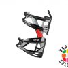 Elite Prism Bottle Cage Black Gloss/White Logo Right for Cages -Bottles & Cages Sales BP 51754